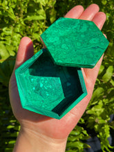 Load image into Gallery viewer, Malachite Jewelry Box
