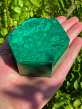 Load image into Gallery viewer, Malachite Jewelry Box
