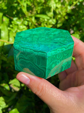 Load image into Gallery viewer, Malachite Jewelry Box
