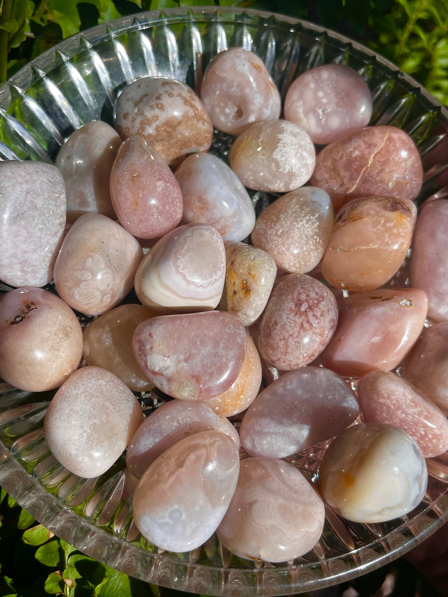 Pink Amethyst Tumbles