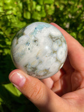 Load image into Gallery viewer, Old Stock 8th Vein Ocean Jasper Sphere
