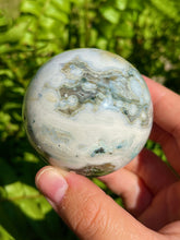 Load image into Gallery viewer, Old Stock 8th Vein Ocean Jasper Sphere
