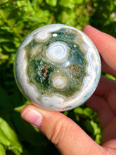 Load image into Gallery viewer, Old Stock 8th Vein Ocean Jasper Sphere
