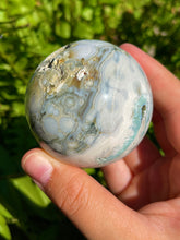 Load image into Gallery viewer, Old Stock 8th Vein Ocean Jasper Sphere
