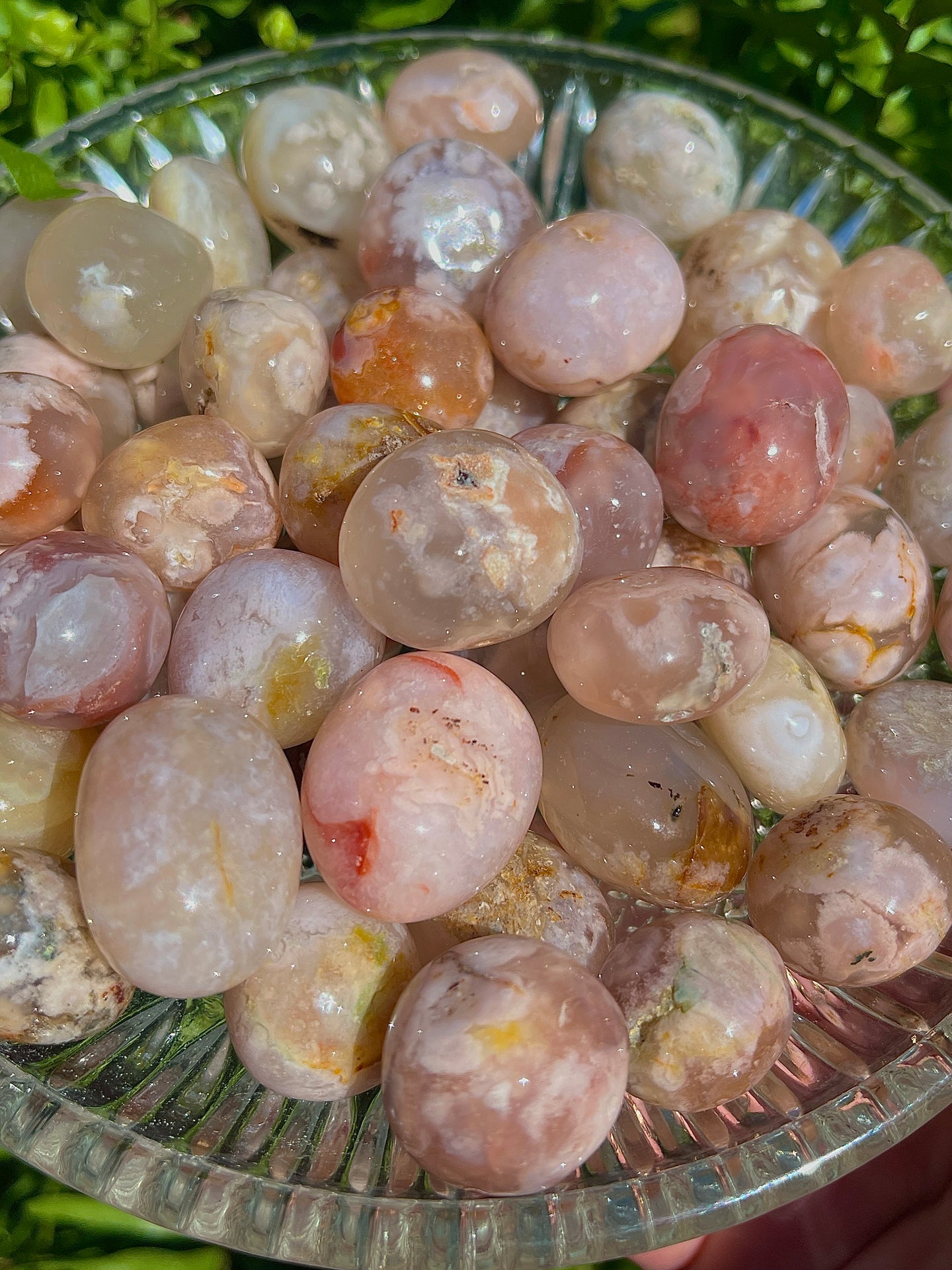 Flower Agate Tumbles