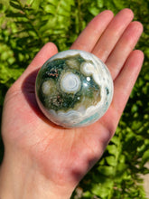 Load image into Gallery viewer, Old Stock 8th Vein Ocean Jasper Sphere
