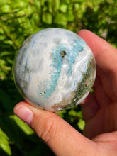 Load image into Gallery viewer, Old Stock 8th Vein Ocean Jasper Sphere
